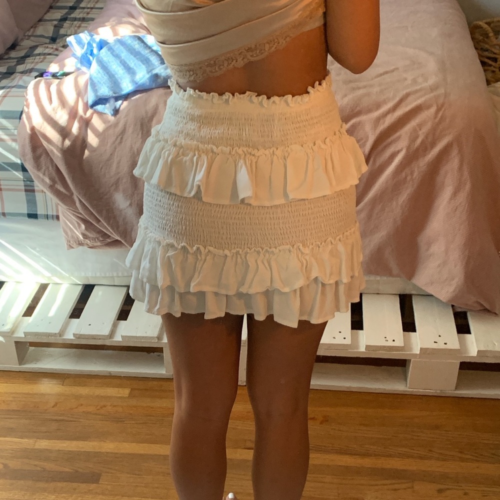 princess polly white skirt